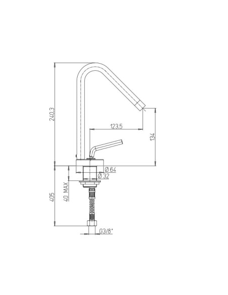 Miscelatore Lavabo |  Jacuzzi Rubinetteria Lumos