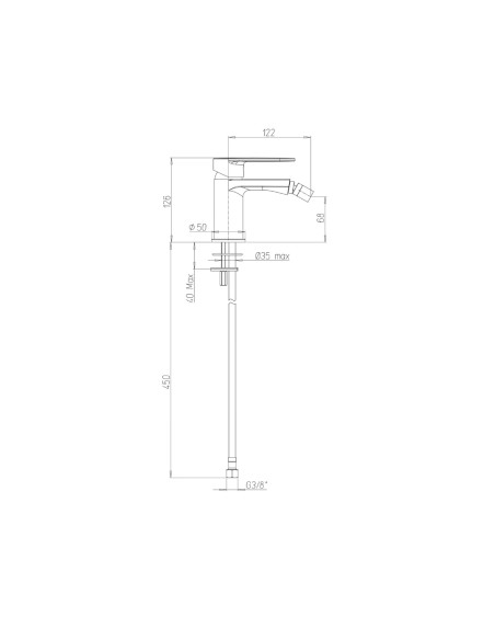 Miscelatore Bidet | Jacuzzi Rubinetteria Borea
