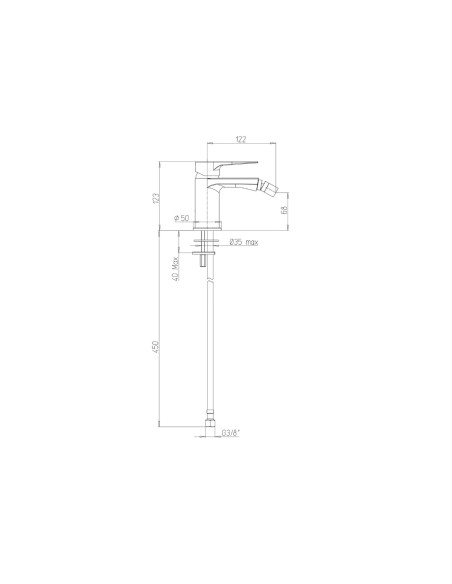 Miscelatore Bidet | Jacuzzi Rubinetteria Moonlight