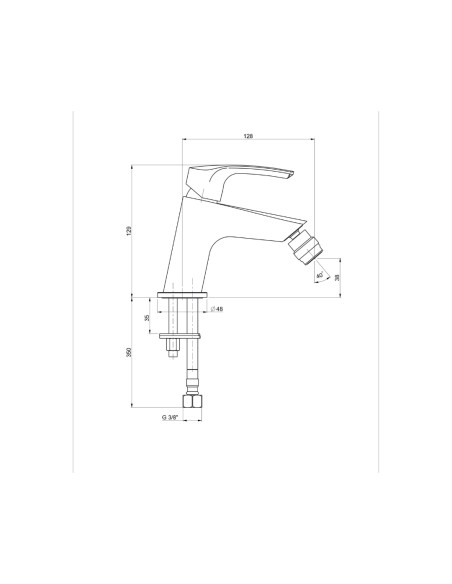 Miscelatore Bidet |  Jacuzzi Rubinetteria Lucente