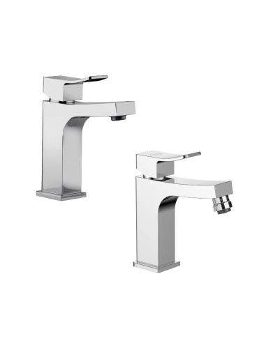 Set Miscelatore Lavabo e Bidet  | Jacuzzi Rubinetteria Tank