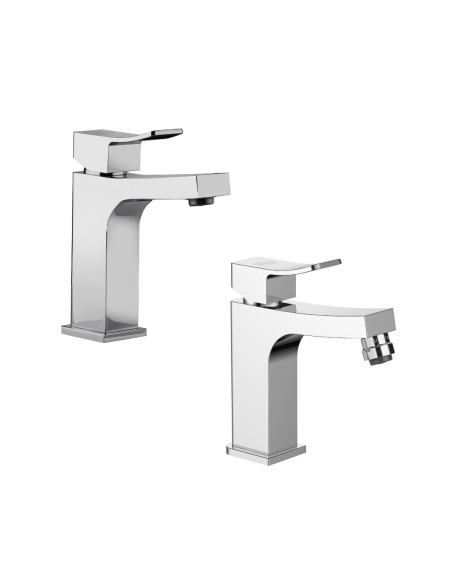 Set Miscelatore Lavabo e Bidet  | Jacuzzi Rubinetteria Tank