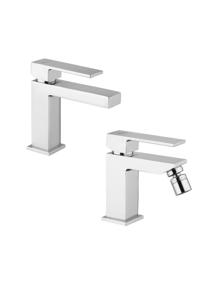 Set Miscelatore Lavabo e Bidet  | Jacuzzi Rubinetteria Twinkle