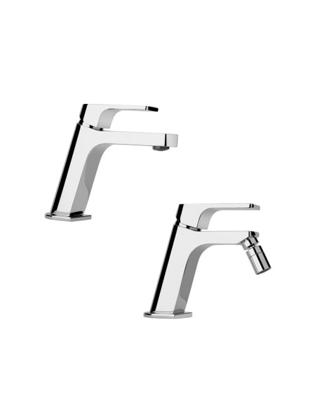 Set Miscelatore Lavabo e Bidet | Jacuzzi Rubinetteria Twilight