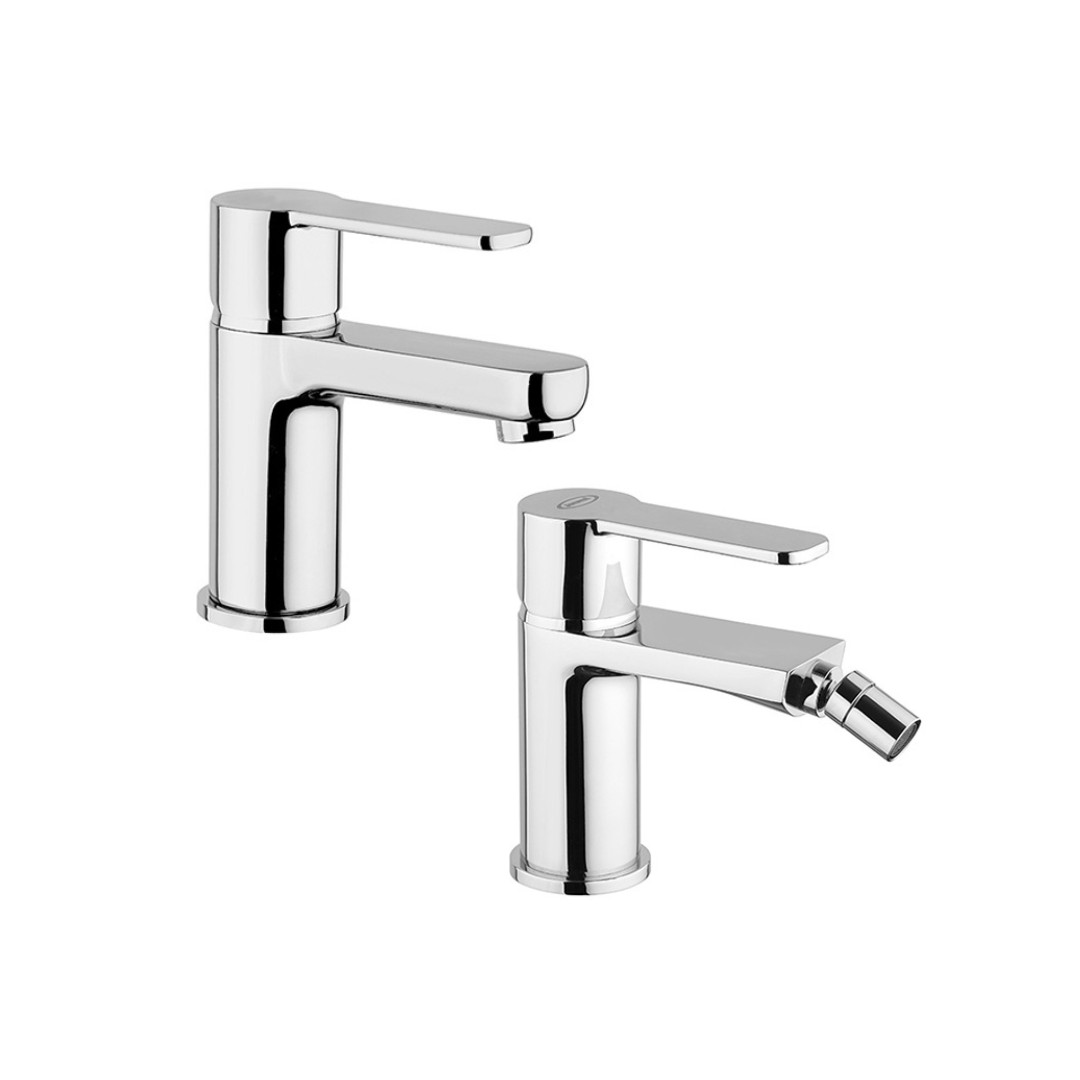 Set Miscelatore Lavabo e Bidet | Jacuzzi Rubinetteria Eolo