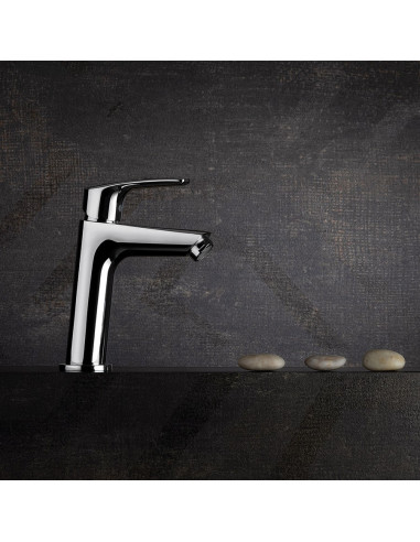 Miscelatore Lavabo Medio | Jacuzzi Rubinetteria Lucente