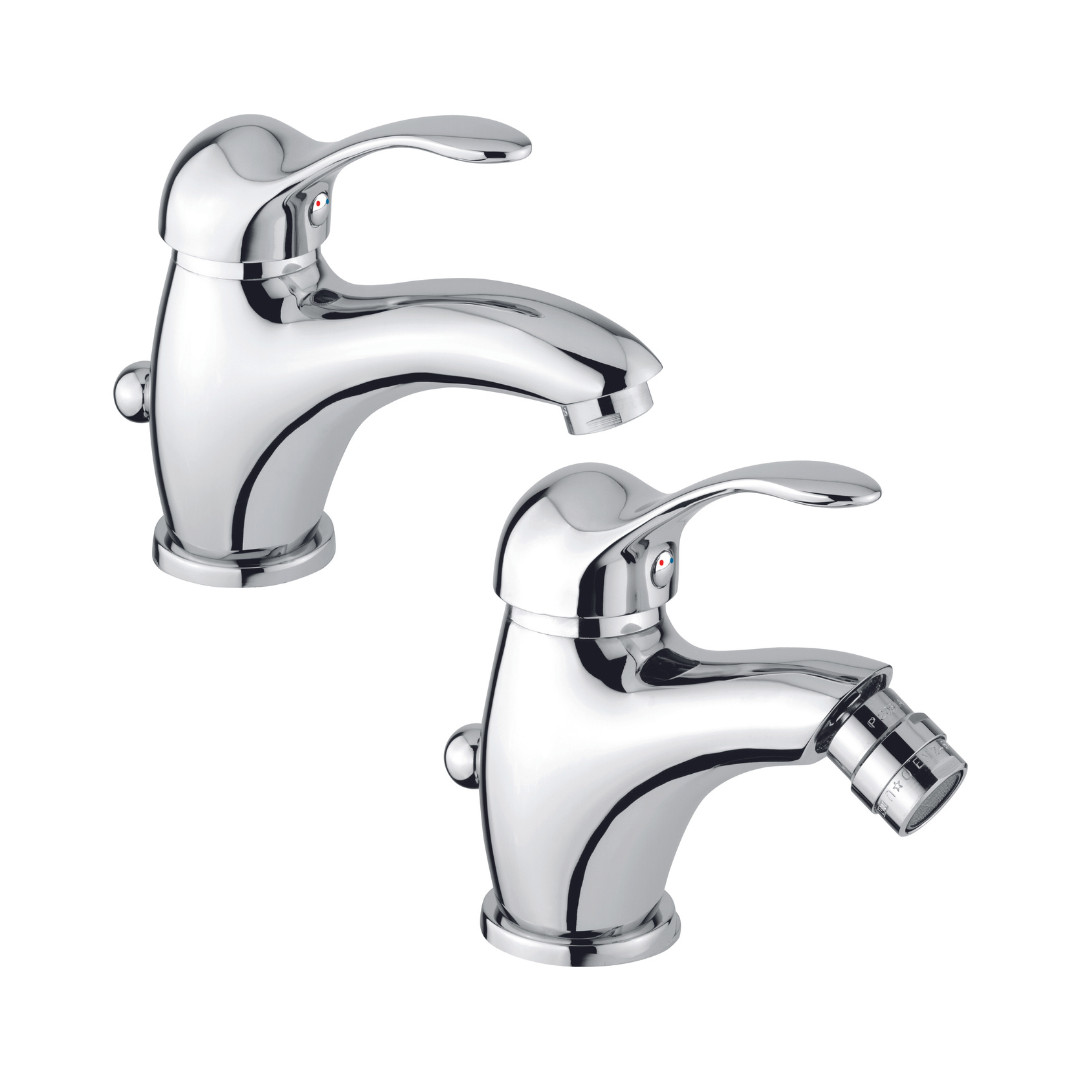 Set Miscelatore Lavabo e Bidet | Emmevì Melody