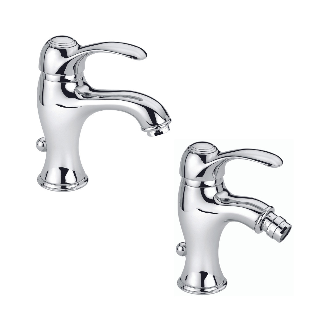 Set Miscelatore Lavabo e Bidet | Emmevì Harmony