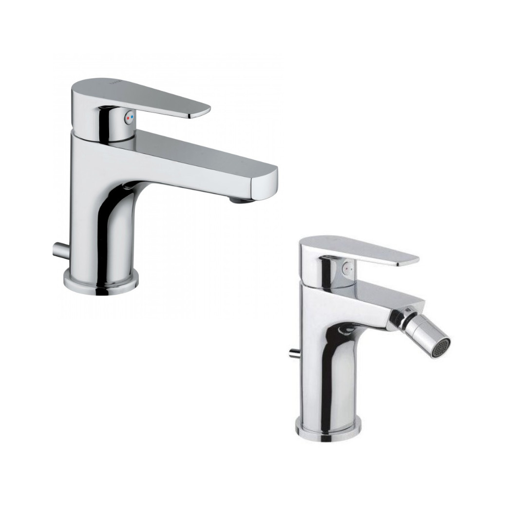 Set Miscelatore Lavabo e Bidet | Bongio Pi 7