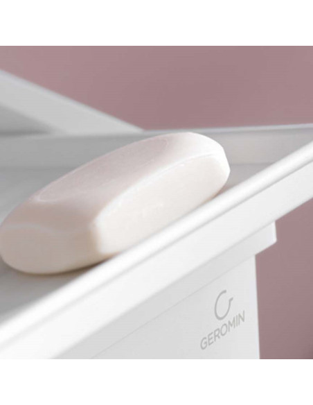 Mobile Lavatoio Due Ante Bianco 45x50 cm 95.5h cm Asse In Termoplastico | Geromin Prima Mobili Lavatoio