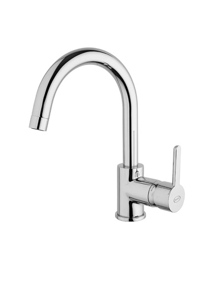 Miscelatore Lavabo a Canna Alta Orientabile | Jacuzzi Rubinetteria Sunset