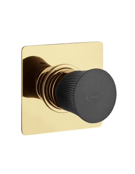 Miscelatore Doccia Incasso Oro Spazzolato |  Jacuzzi Rubinetteria Illumina Pj