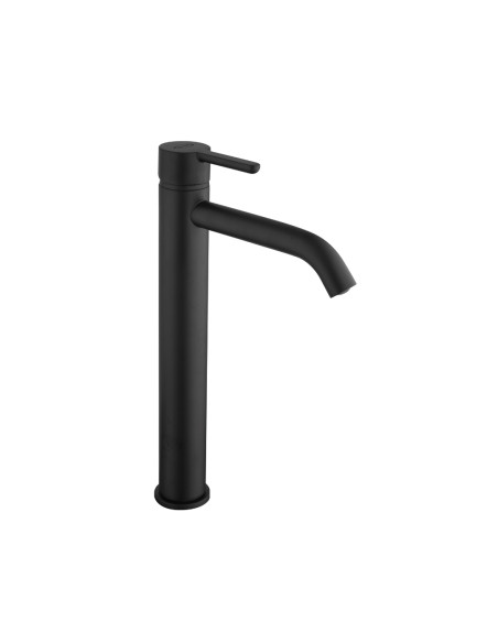 Miscelatore Lavabo Alto Nero Opaco | Jacuzzi Rubinetteria Sunset Yo