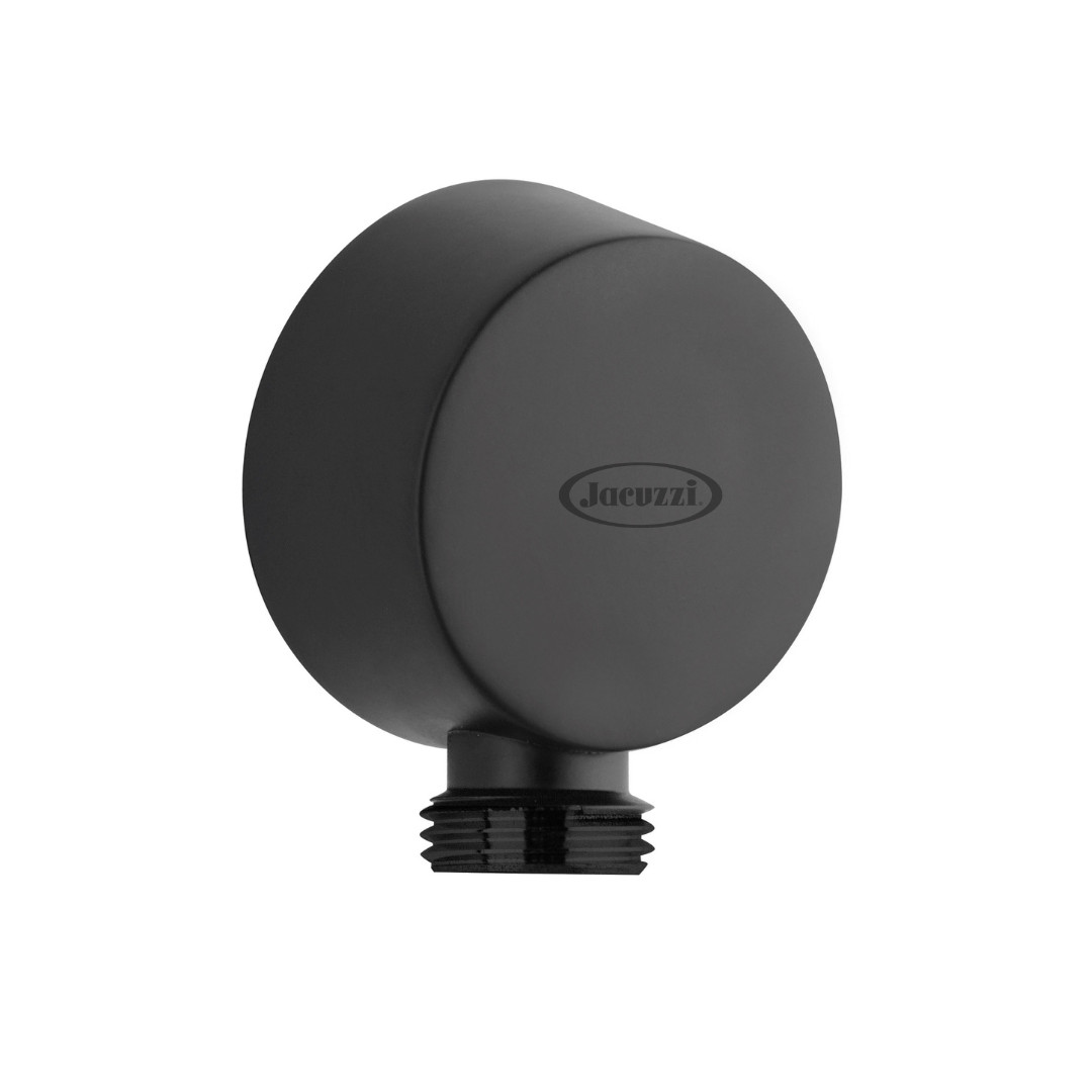 Presa Acqua Universale Tonda Nero Opaco | Jacuzzi Rubinetteria