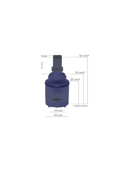 Cartuccia di Ricambio Miscelatori | Jacuzzi Rubinetteria 1150091