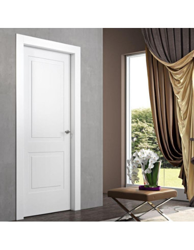 Porta Battente Laccato Latte L 70 X H 2,10 | Pail Luna Madrid