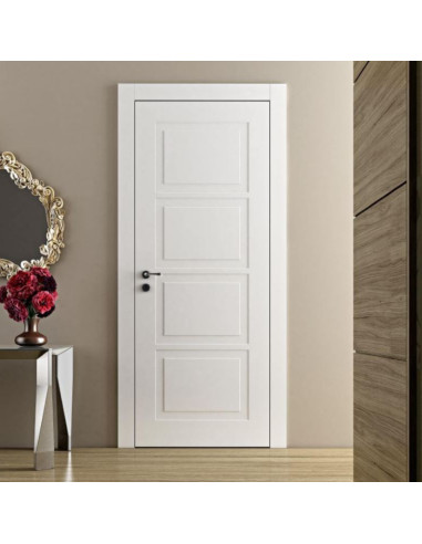 Porta Battente Laccato Latte L 70 X H 2,10 | Pail Luna Berlino