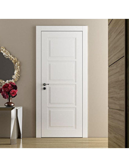 Porta Battente Laccato Latte L 80 X H 2,10 | Pail Luna Berlino