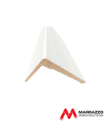 Coprifilo Telescopico Piatto Rivestito Milk 2250 x 90 mm Spessore 11 mm