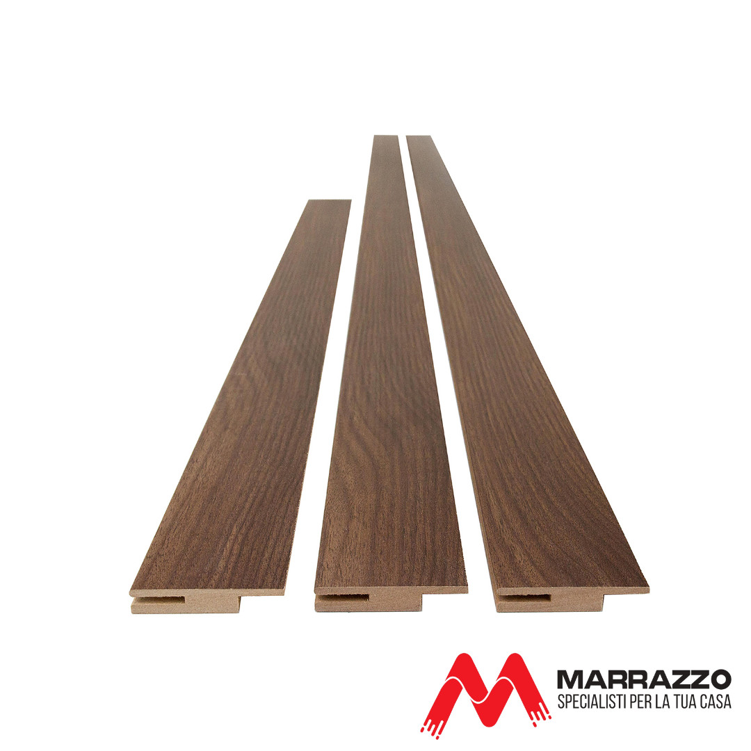 Kit di Compensazione Noce Nazionale 220 x 5 cm Spessore 12 mm