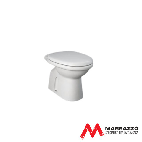 Vaso a Pavimento con Scarico a Terra | Rak Karla 55.36 Vaso
