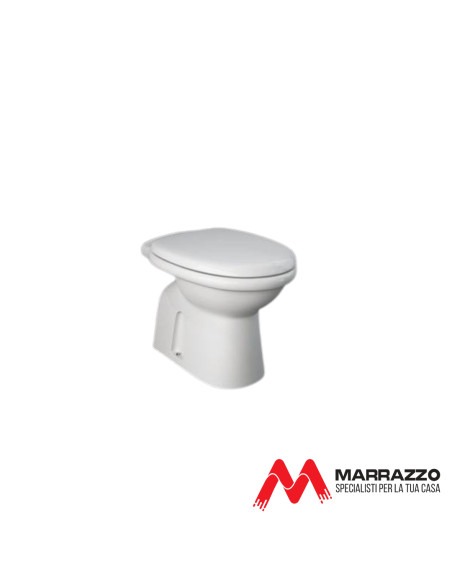 Vaso a Pavimento con Scarico a Terra | Rak Karla 55.36 Vaso