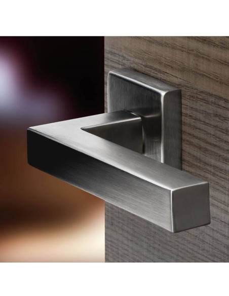 Maniglia Porta per Interno Acciaio Inox |  ZB Quadra