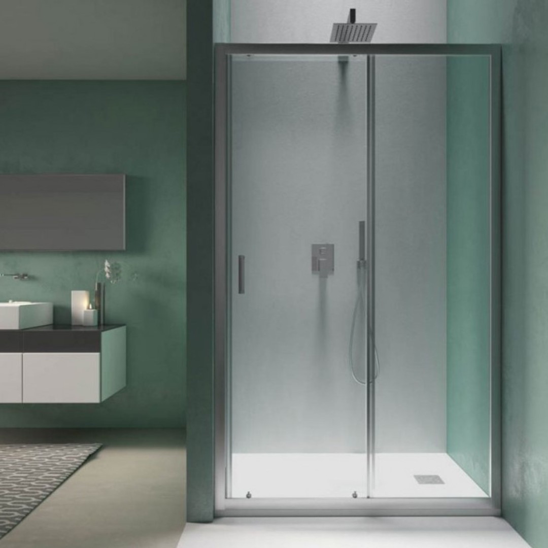Porta Doccia Scorrevole 120 Trasparente | Vanita Docce Vesper190
