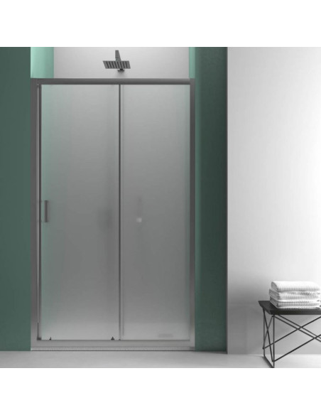 Porta Doccia Scorrevole 100 Opaco | Vanita Docce Vesper190 Nicchia