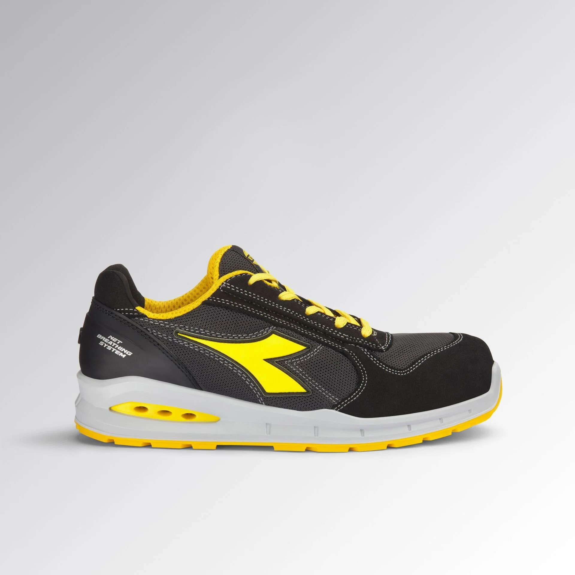 Scarpa Antinfortunistica S1PS Nero/Antracite | Diadora Run Net Airbox Low