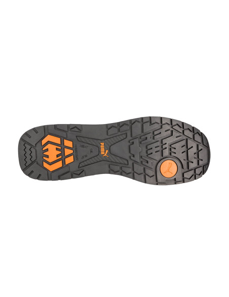 Scarpa Antinfortunistica S3 HRO SRC Blu/Arancio | Puma Safety Crosstwist Mid