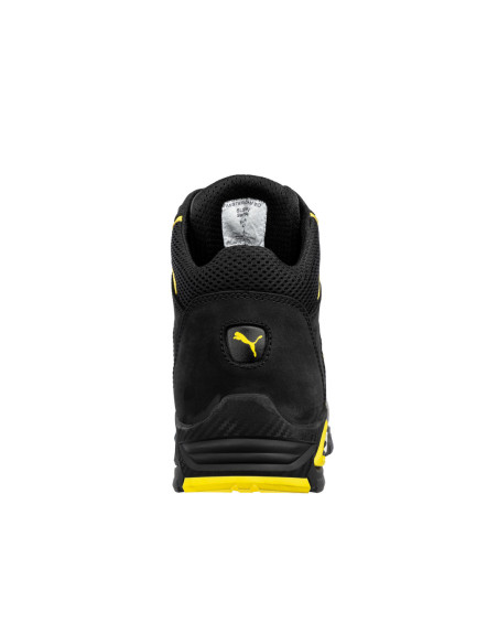 Scarpa Antinfortunistica S3L Nero/Giallo | Puma Safety Amsterdam Mid