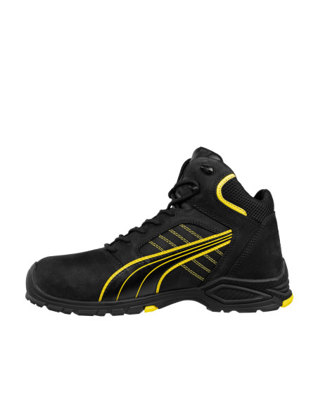 Scarpa Antinfortunistica S3L Nero/Giallo | Puma Safety Amsterdam Mid