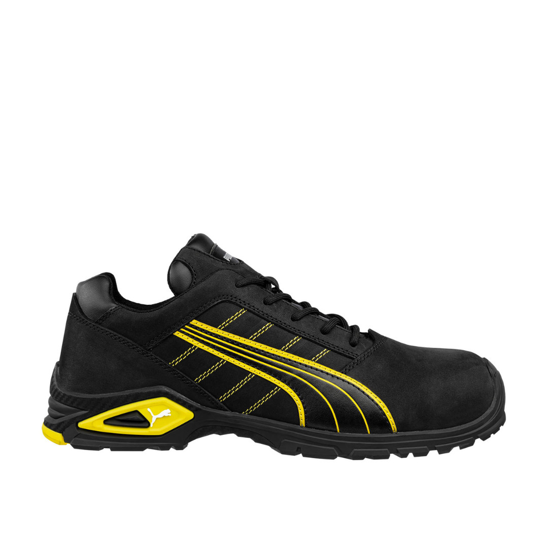 Scarpa Antinfortunistica S3L Nero/Giallo | Puma Safety Amsterdam Low