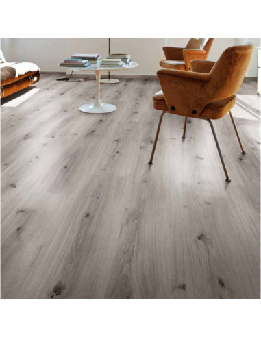 Pavimento Laminato 7 mm Rovere della Nebbia 1261 x 192 mm | Unilin Vitality Original Pavimenti in Laminato