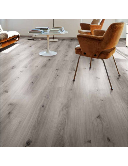 Pavimento Laminato 7 mm Rovere della Nebbia 1261 x 192 mm | Unilin Vitality Original Pavimenti in Laminato