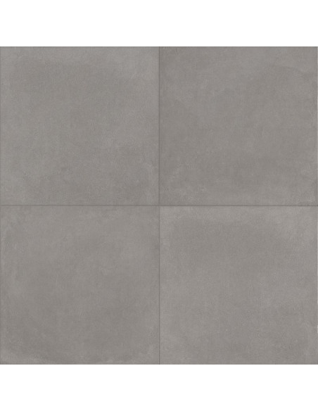 Pavimento Gres Porcellanato Rettificato Effetto Cemento 80x80 cm | Abk Docks Grey Pavimenti in Gres Porcellanato