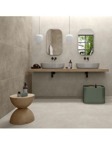 Pavimento Gres Porcellanato Effetto Opaco 60x60 cm Rettificato | Pamesa Atrium Alpha Marfil Pavimenti in Gres Porcellanato