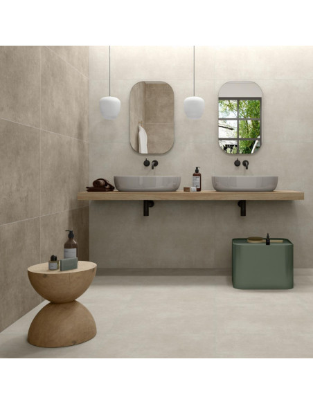 Pavimento Gres Porcellanato Effetto Opaco 60x60 cm Rettificato | Pamesa Atrium Alpha Marfil Pavimenti in Gres Porcellanato