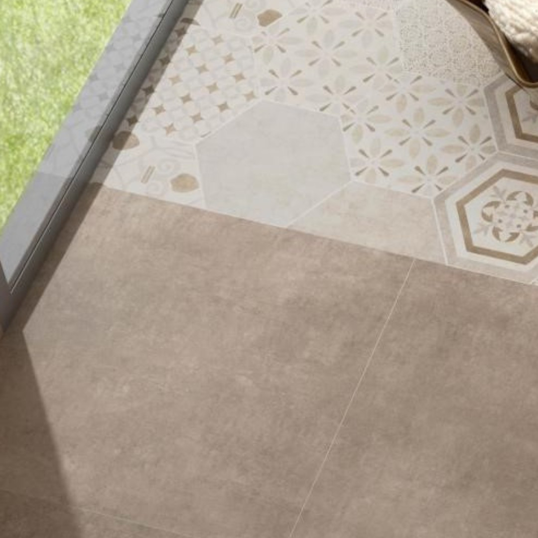 Pavimento Gres Porcellanato Effetto Opaco 60x60 cm Rettificato | Pamesa Atrium Alpha Taupe