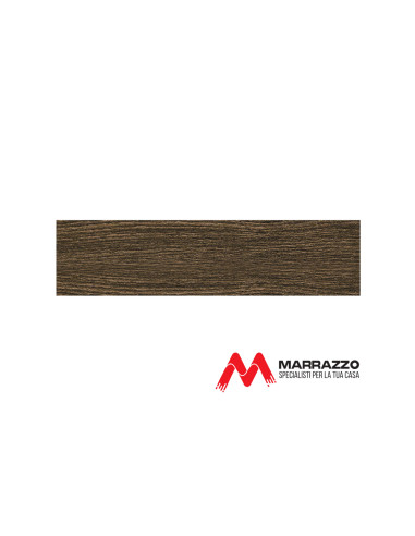Battiscopa Mdf Noce Scuro Spessore 15 mm x 8 cm x 240 cm