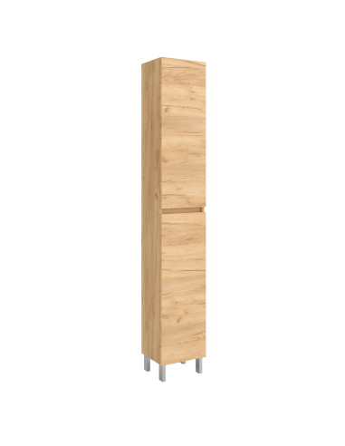 Colonna da Bagno a Terra 30x180 cm Rovere Africa | Salgar Infinity