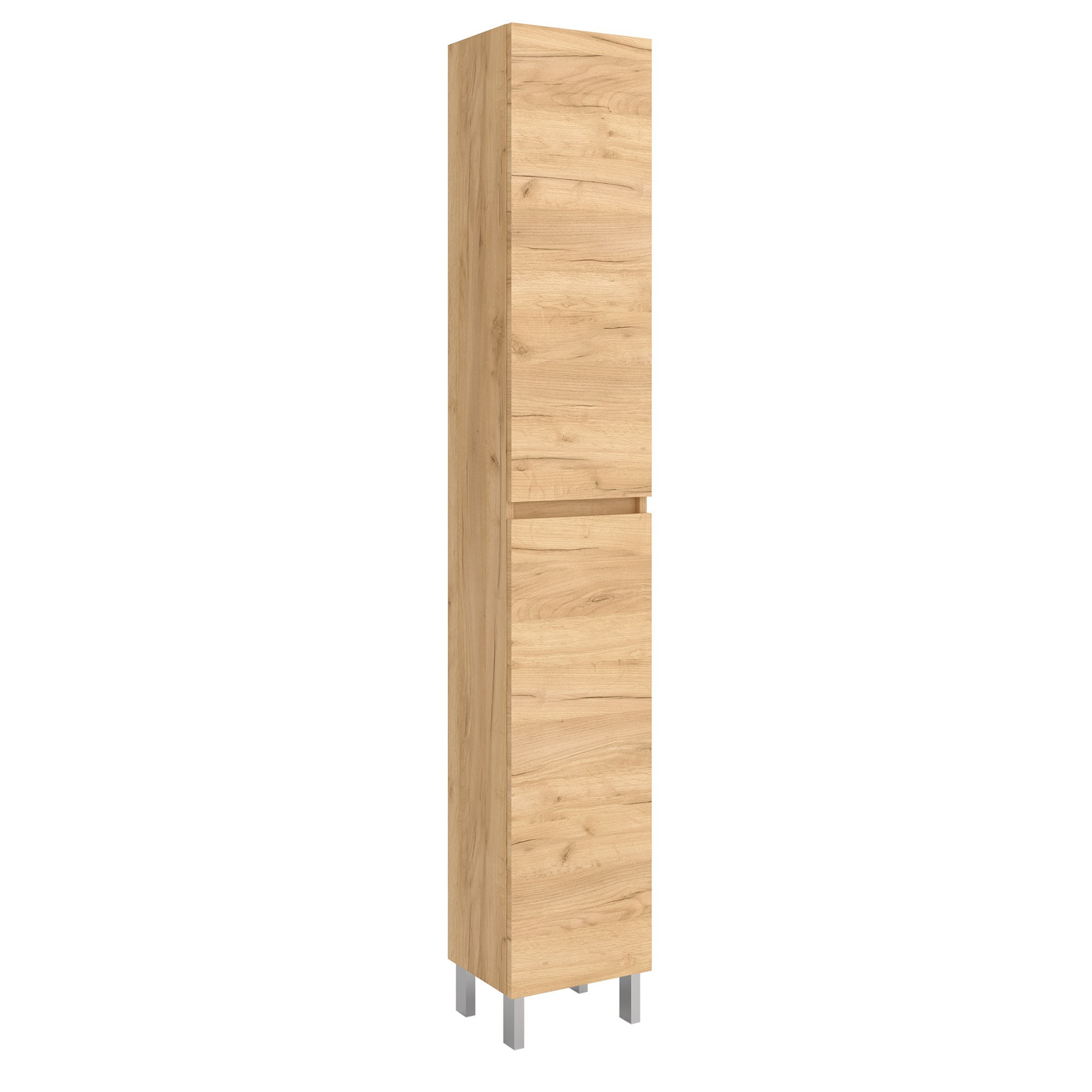 Colonna da Bagno a Terra 30x180 cm Rovere Africa | Salgar Infinity