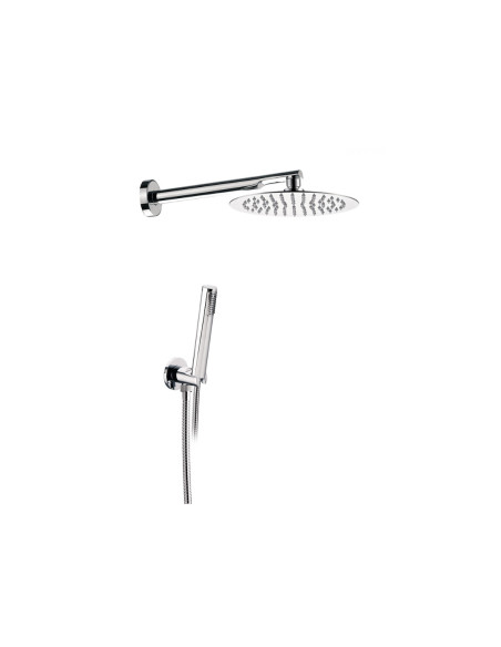Set Doccia Acciaio Inox Tondo ⌀ 25 cm | Mariani Rubinetterie Set Doccia