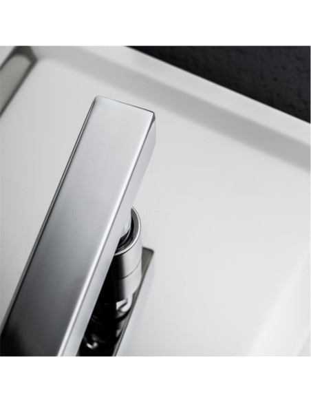 Set Doccia Acciaio Inox Quadro 25 x 25 cm | Positano