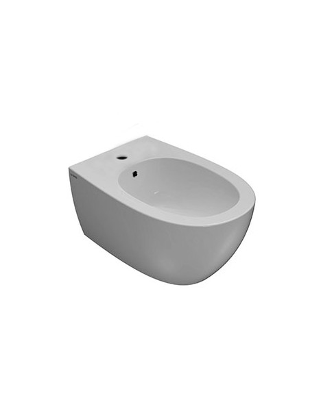 Coppia Sanitari Sospesi Vaso e Bidet Senza Brida + Coprivaso Soft-Close | Globo 4ALL 54.36 Coppia Sanitari