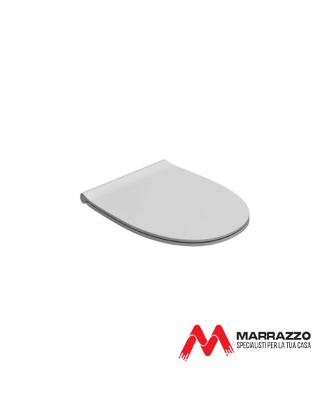 Coppia Sanitari Sospesi Vaso e Bidet Senza Brida + Coprivaso Soft-Close | Globo 4ALL 54.36 Coppia Sanitari