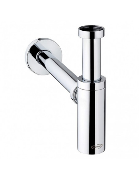 Sifone Alto Cromato Lavabo Tondo | Jacuzzi Rubinetteria