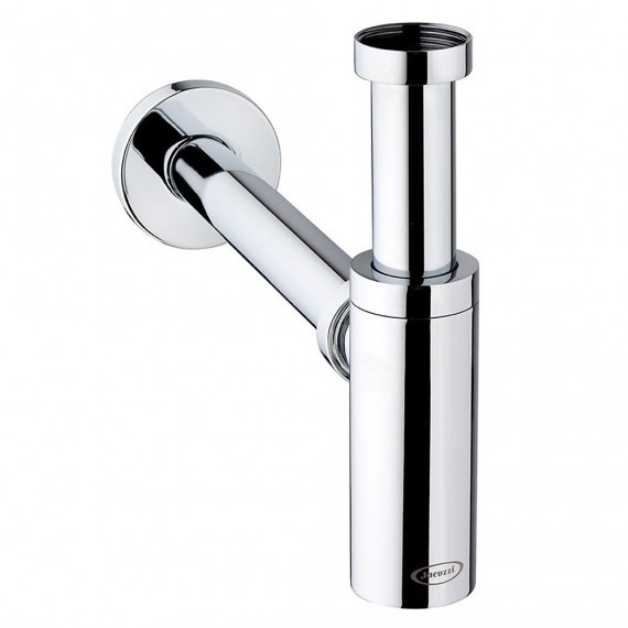 Sifone Alto Cromato Lavabo Tondo | Jacuzzi Rubinetteria