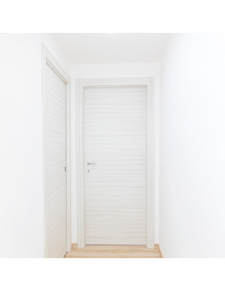 Porta Da Interno Palissandro Bianco Reversibile Battente e Scorrevole | Techwood Porte Per Interno